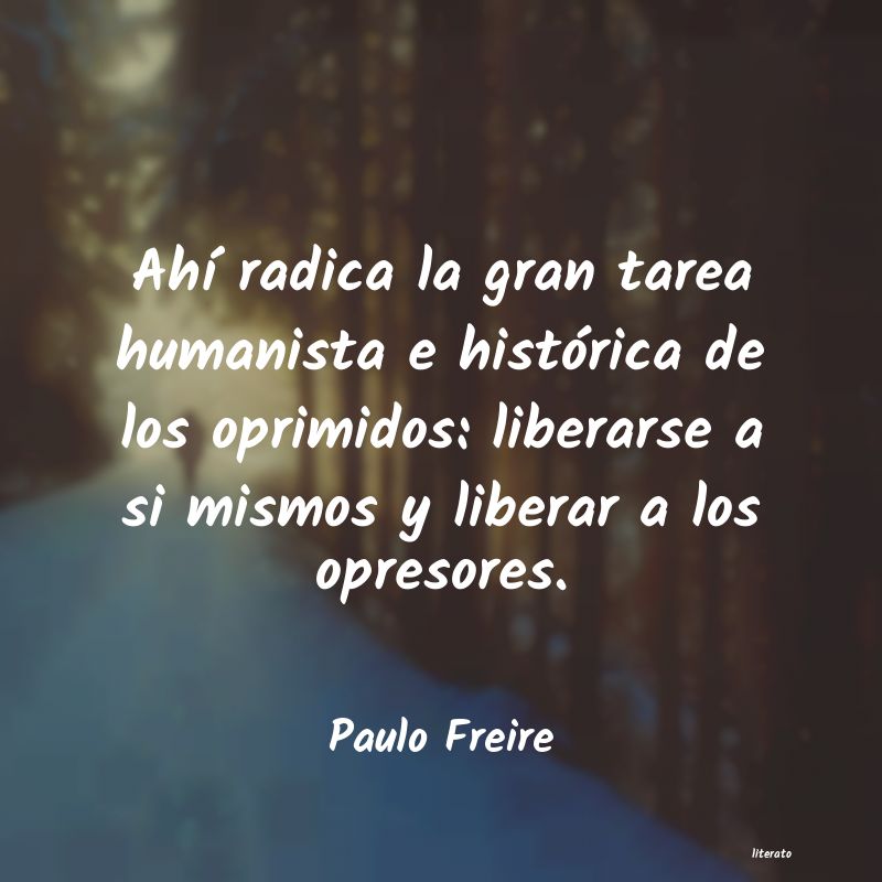 Frases de Paulo Freire