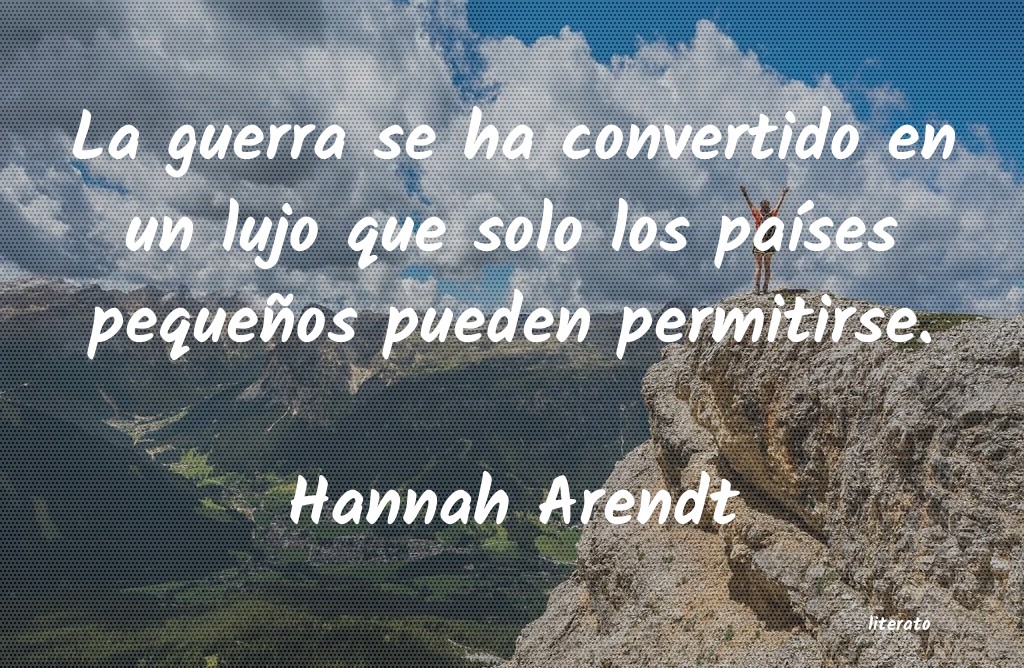 frases de Hannah Arendt