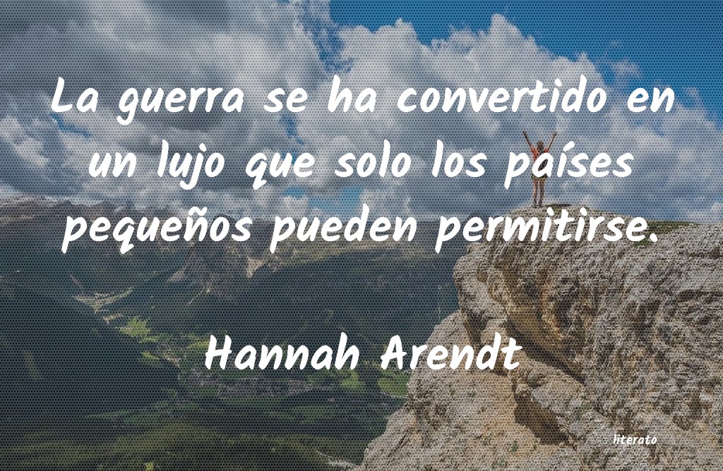 Frases de Hannah Arendt