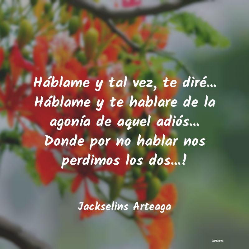 Frases de Jackselins Arteaga