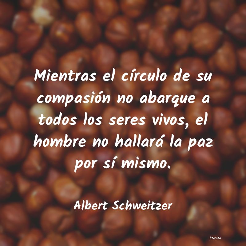 Frases de Albert Schweitzer