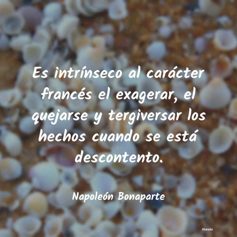 frases de Napoleón Bonaparte