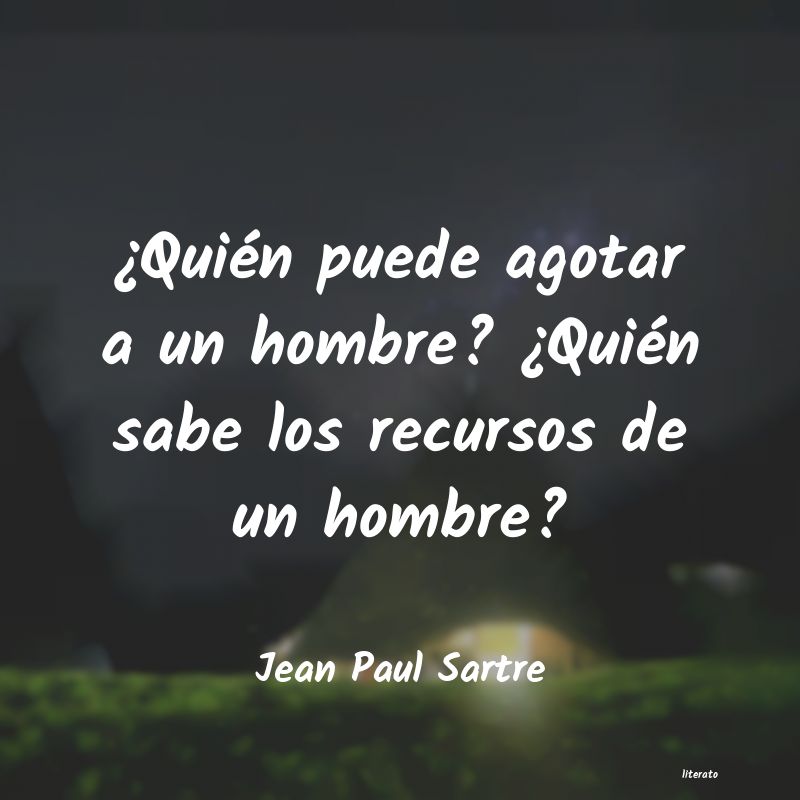 Frases de Jean Paul Sartre