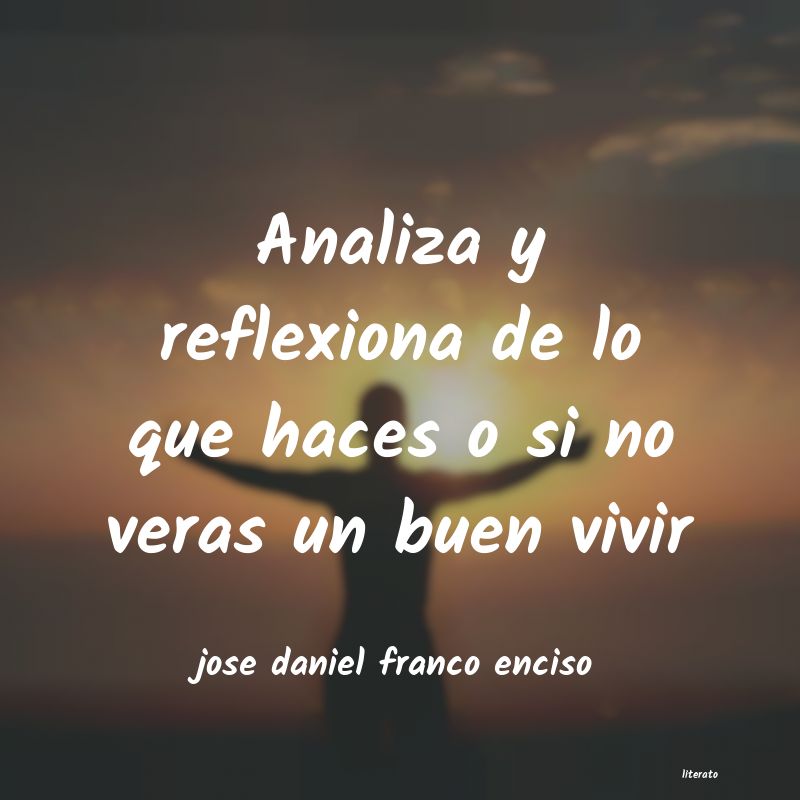 Frases de jose daniel franco enciso