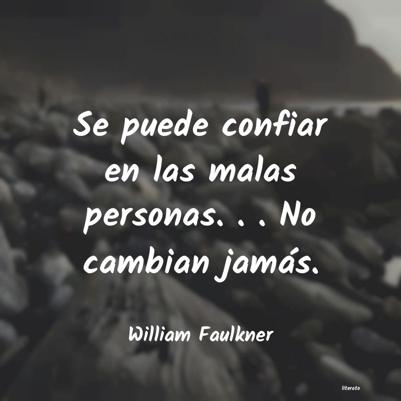 Frases de William Faulkner