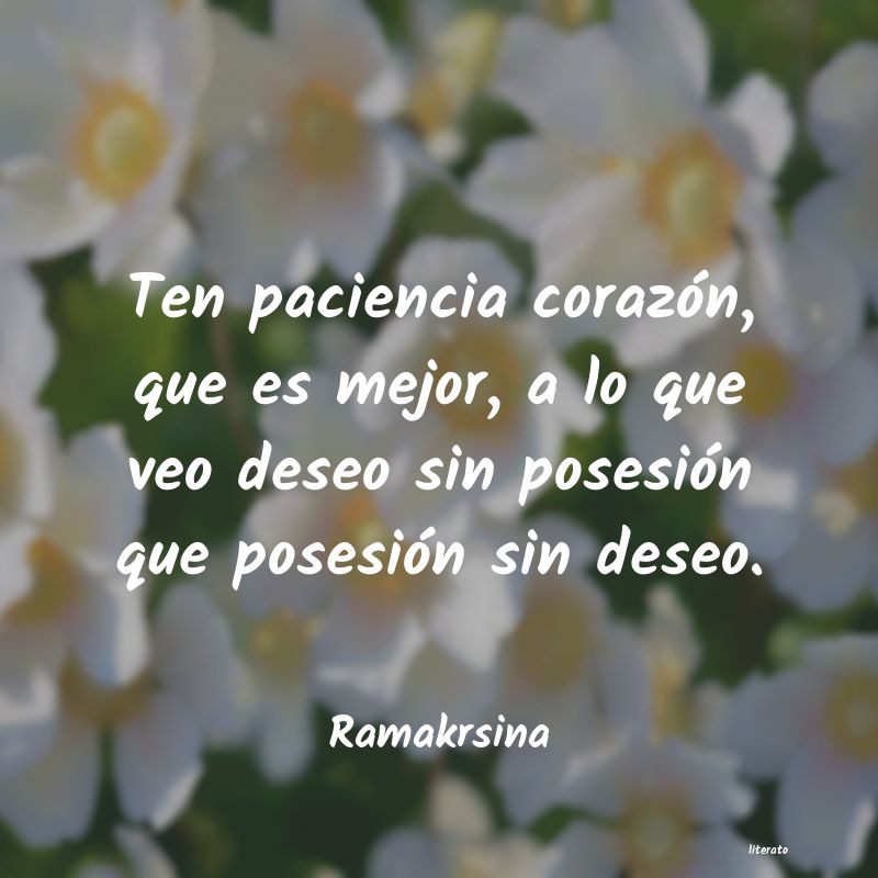 Frases de Ramakrsina