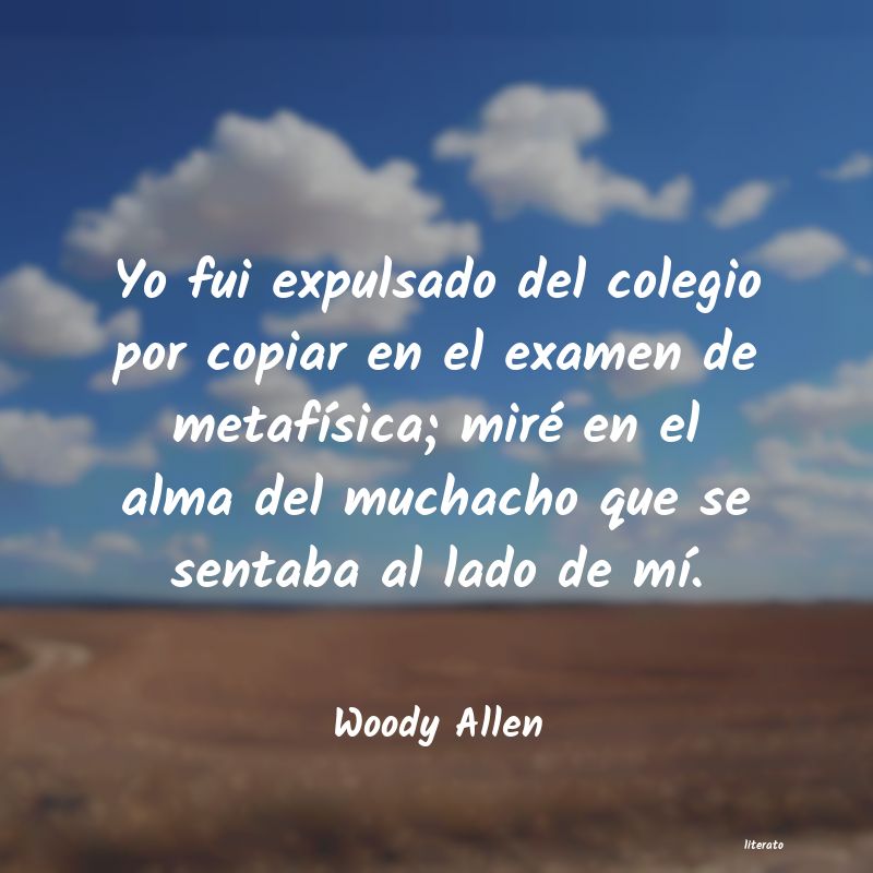 Frases de Woody Allen