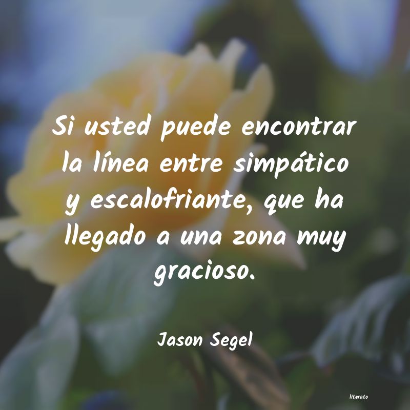 frases de Jason Segel