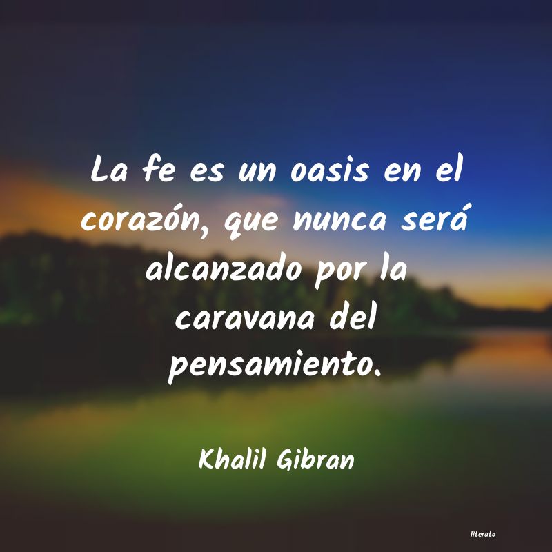 Frases de Khalil Gibran