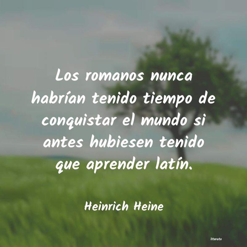 Frases de Heinrich Heine