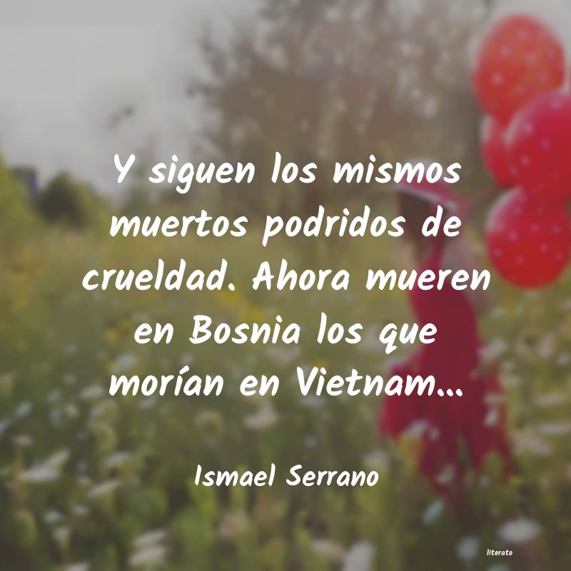 frases de Ismael Serrano