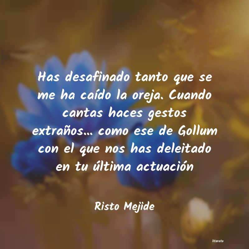 Frases de Risto Mejide