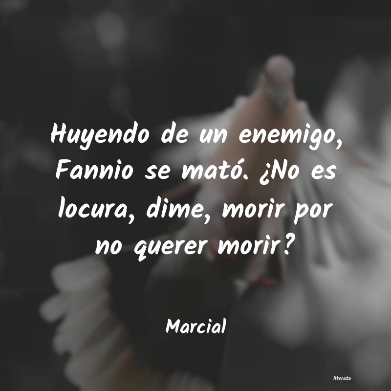 frases para un enemigo silencioso