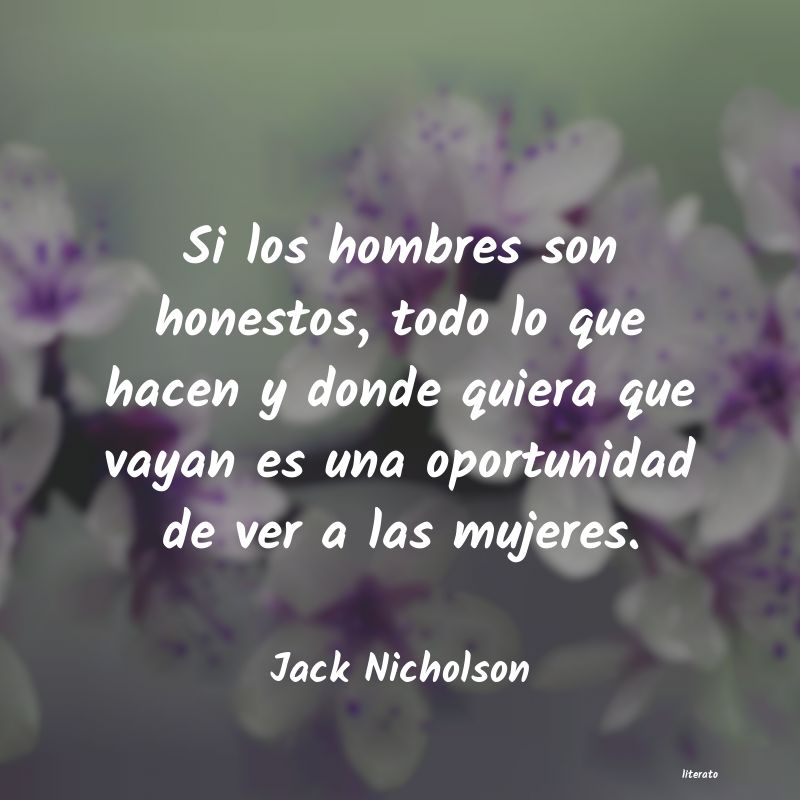 frases de Jack Nicholson