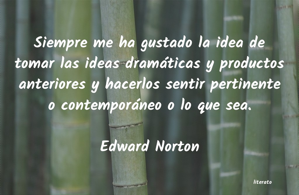 Frases de Edward Norton