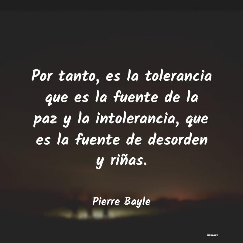 frases de Pierre Bayle