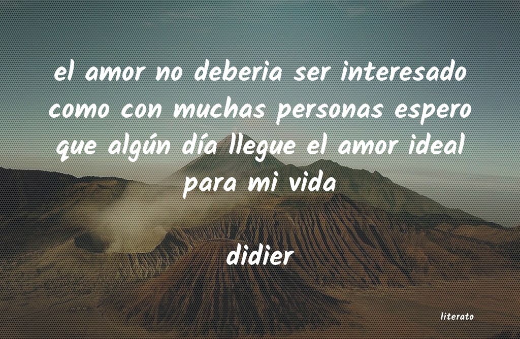 Frases de didier