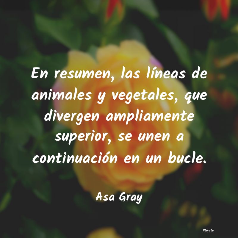 frases de Asa Gray