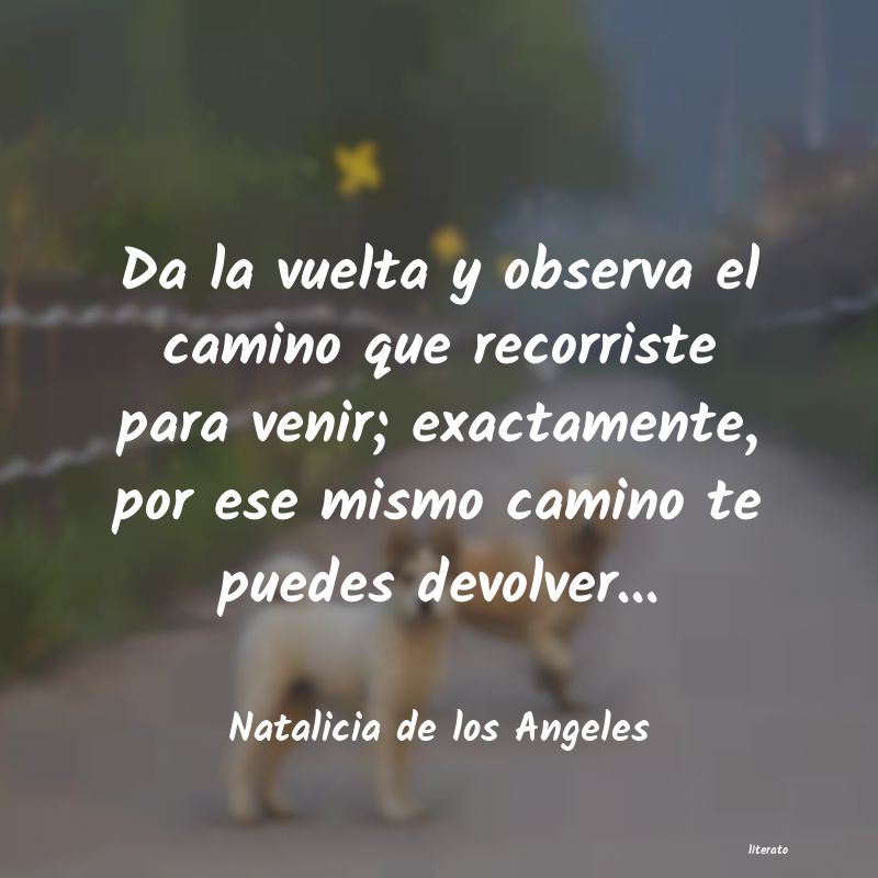 Frases de Natalicia de los Angeles