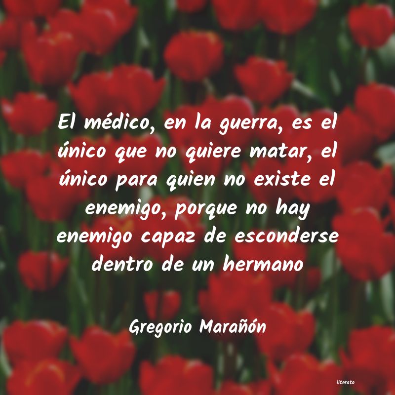 Frases de Gregorio Marañón