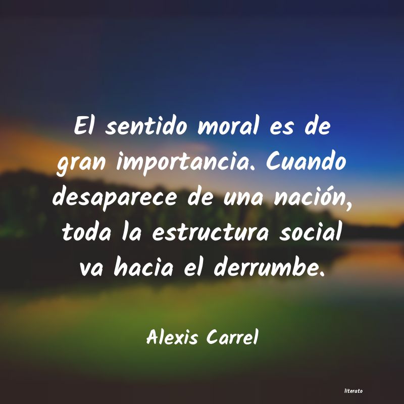 Frases de Alexis Carrel