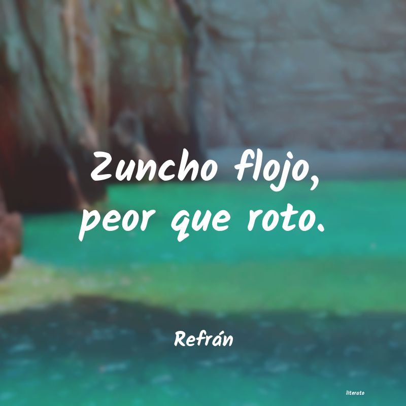 frases de Refrán