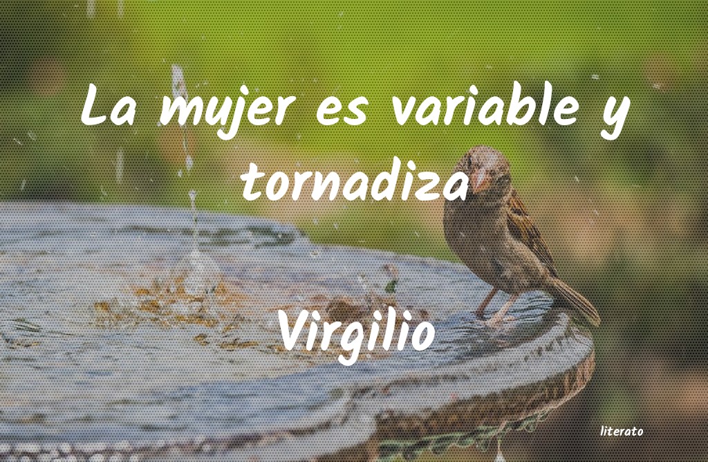 frases de Virgilio