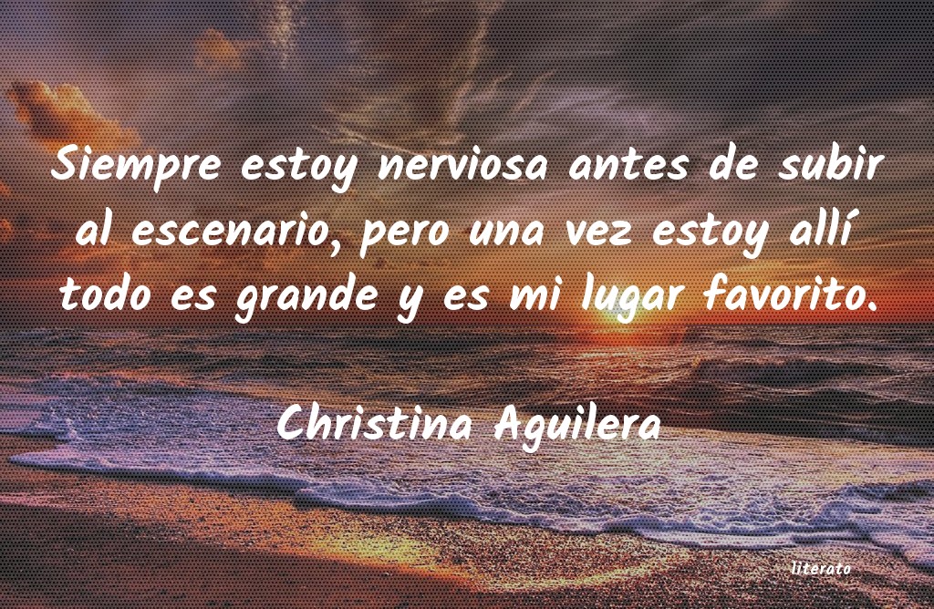 Frases de Christina Aguilera