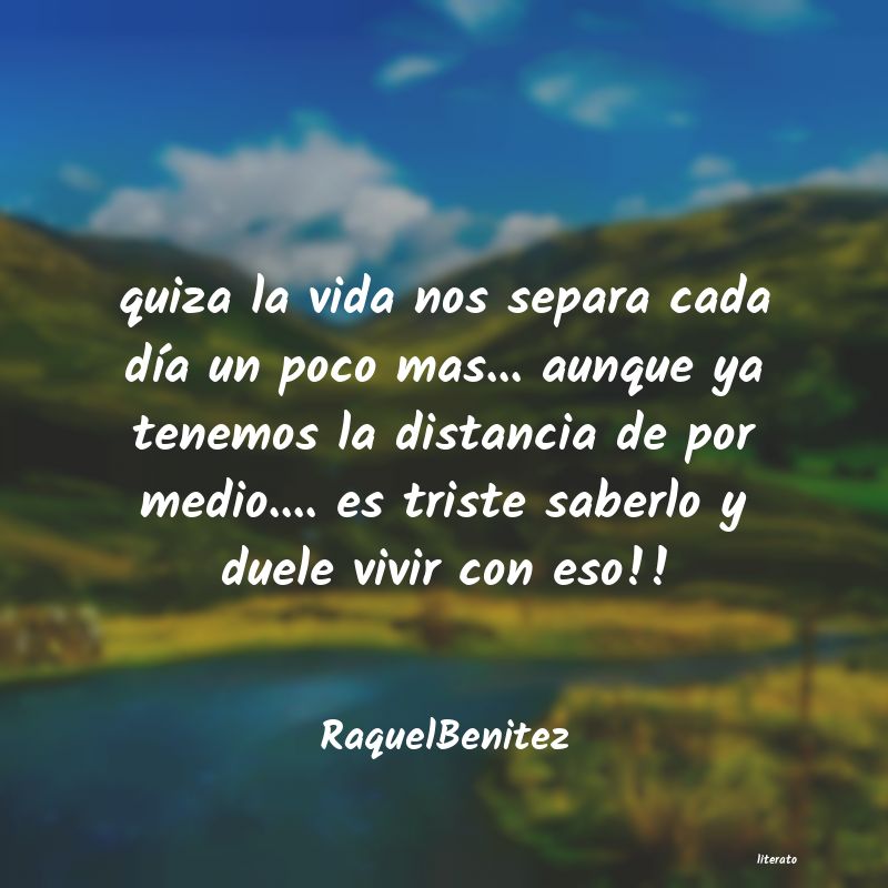 Frases de RaquelBenitez