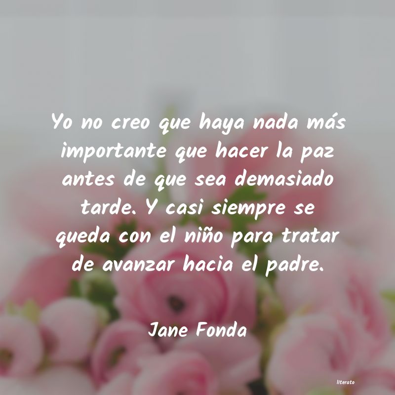 frases de Jane Fonda