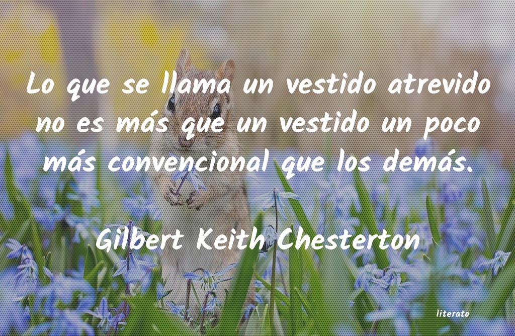 frases de Gilbert Keith Chesterton