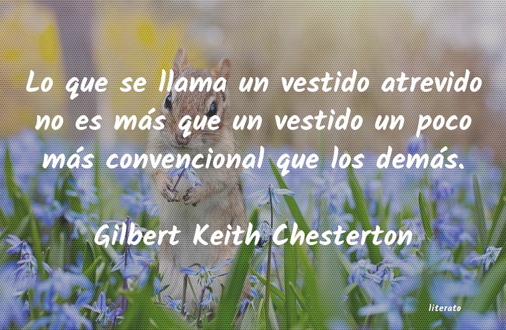 Frases de Gilbert Keith Chesterton