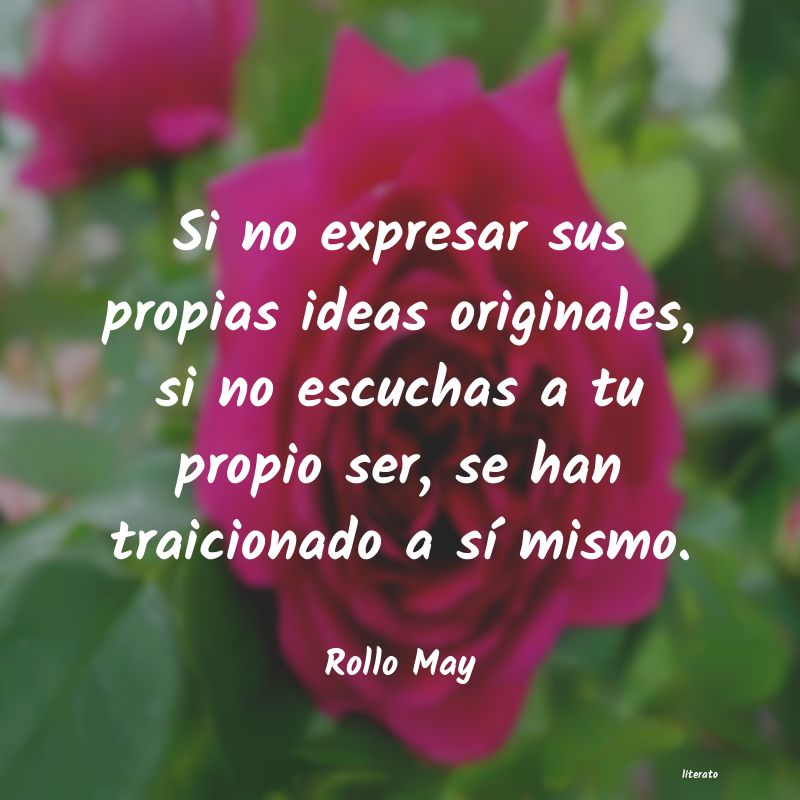 Frases de Rollo May