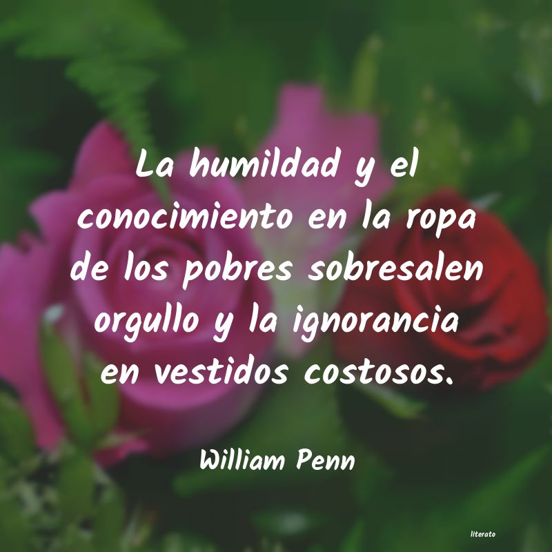 Frases de William Penn