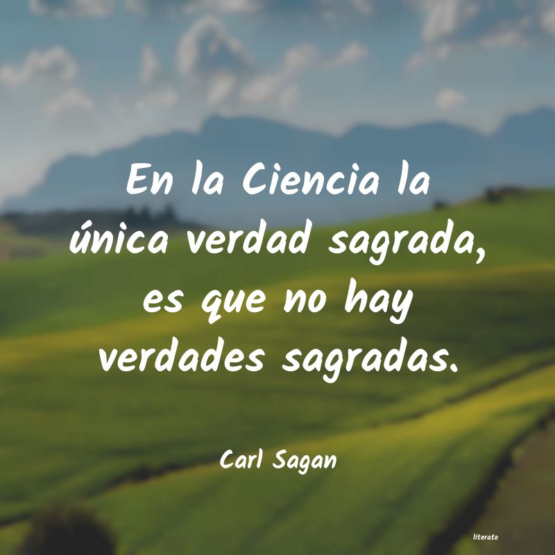 frases de Carl Sagan