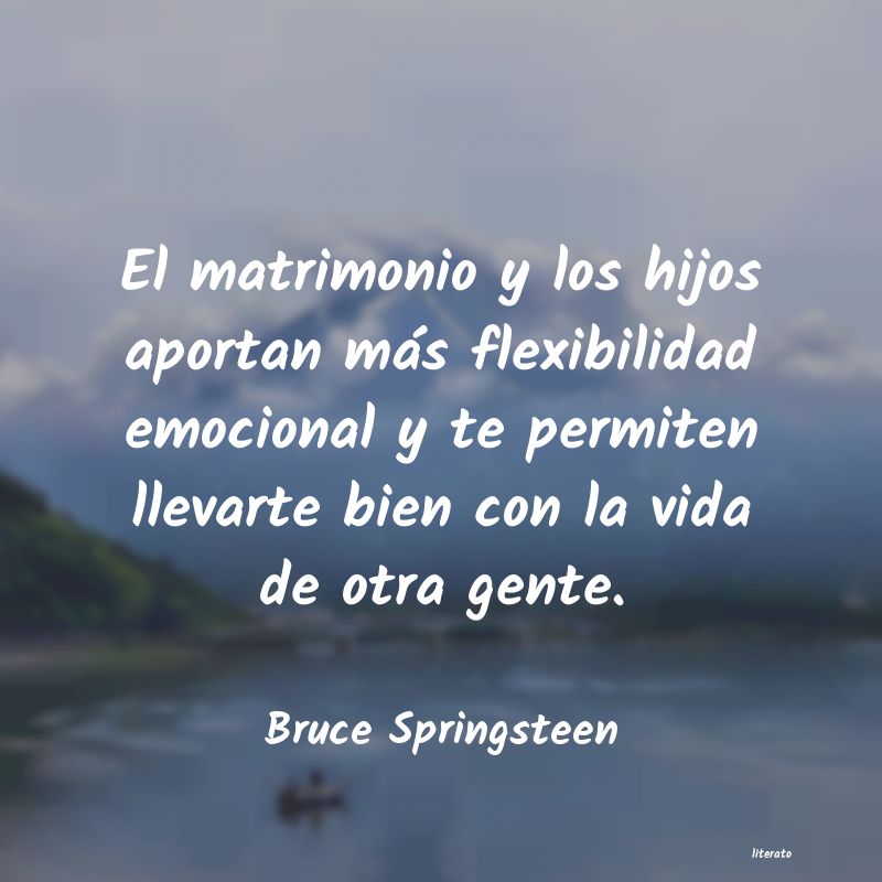 frases de Bruce Springsteen