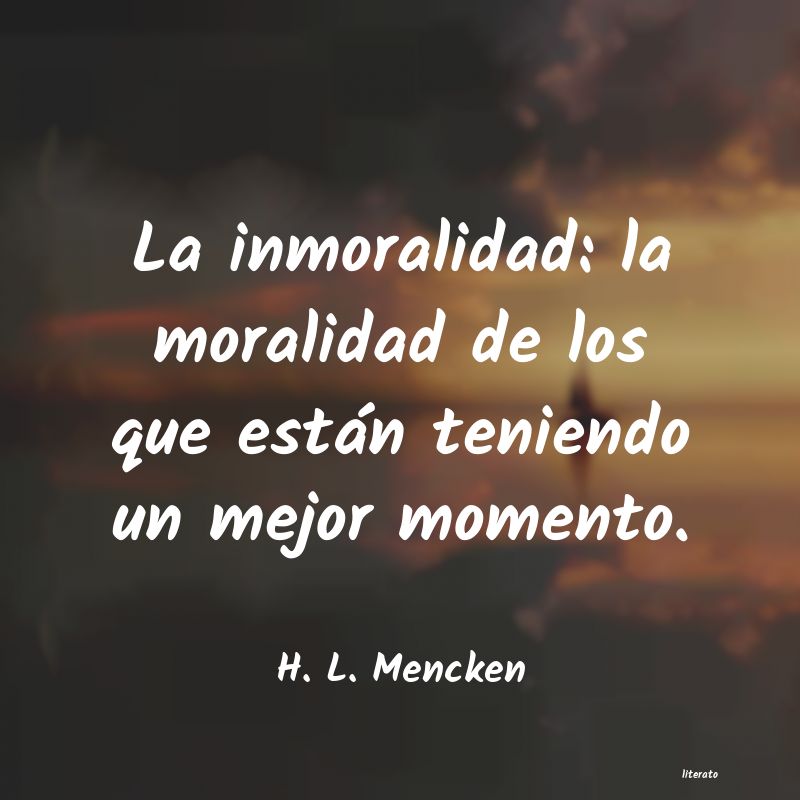 frases de H. L. Mencken