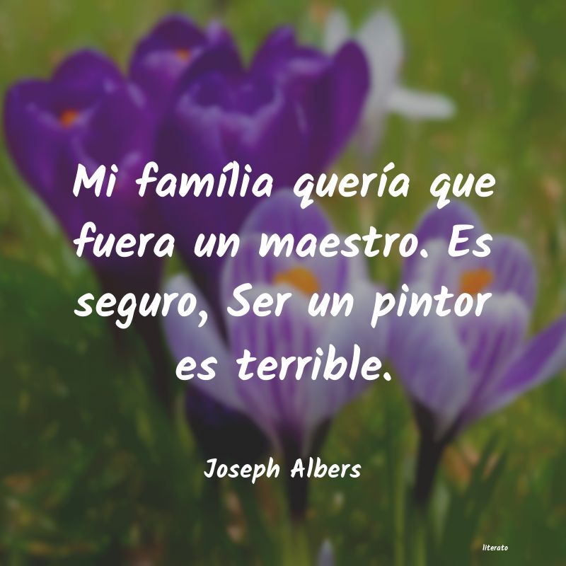 frases de Joseph Albers