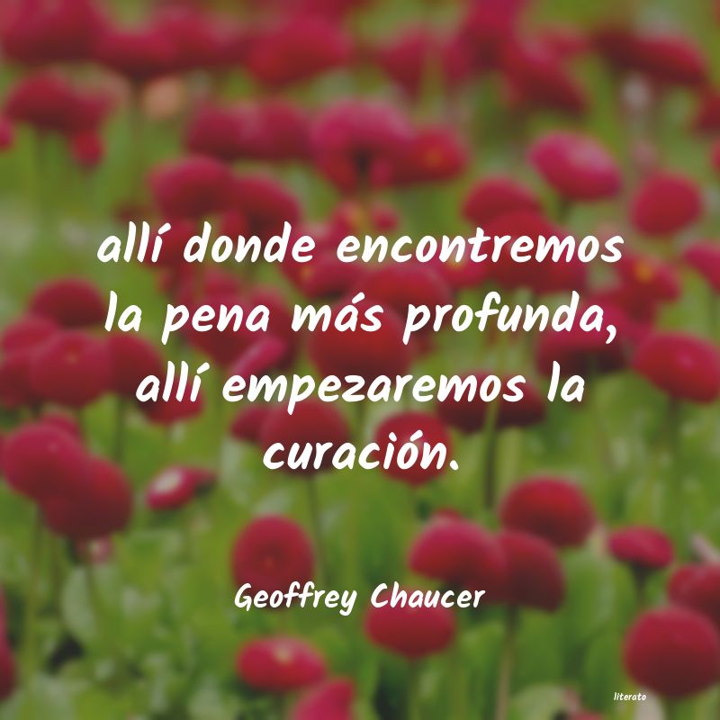 Frases de Geoffrey Chaucer