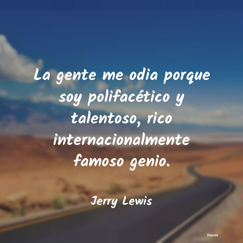 Frases de Jerry Lewis