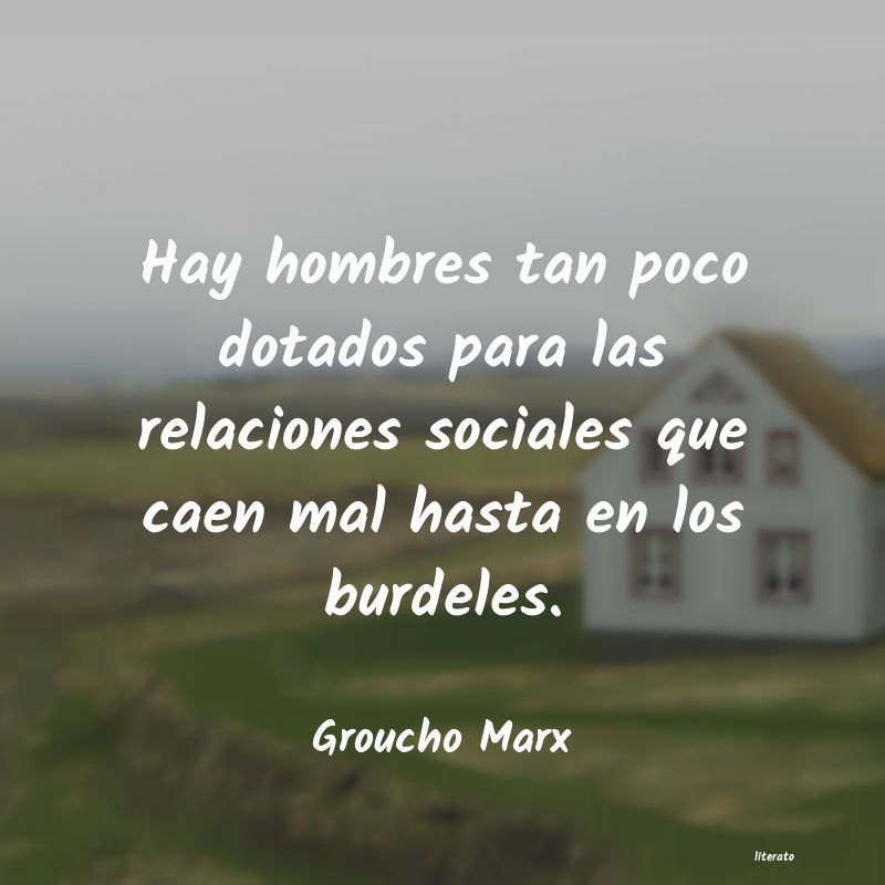 Frases de Groucho Marx