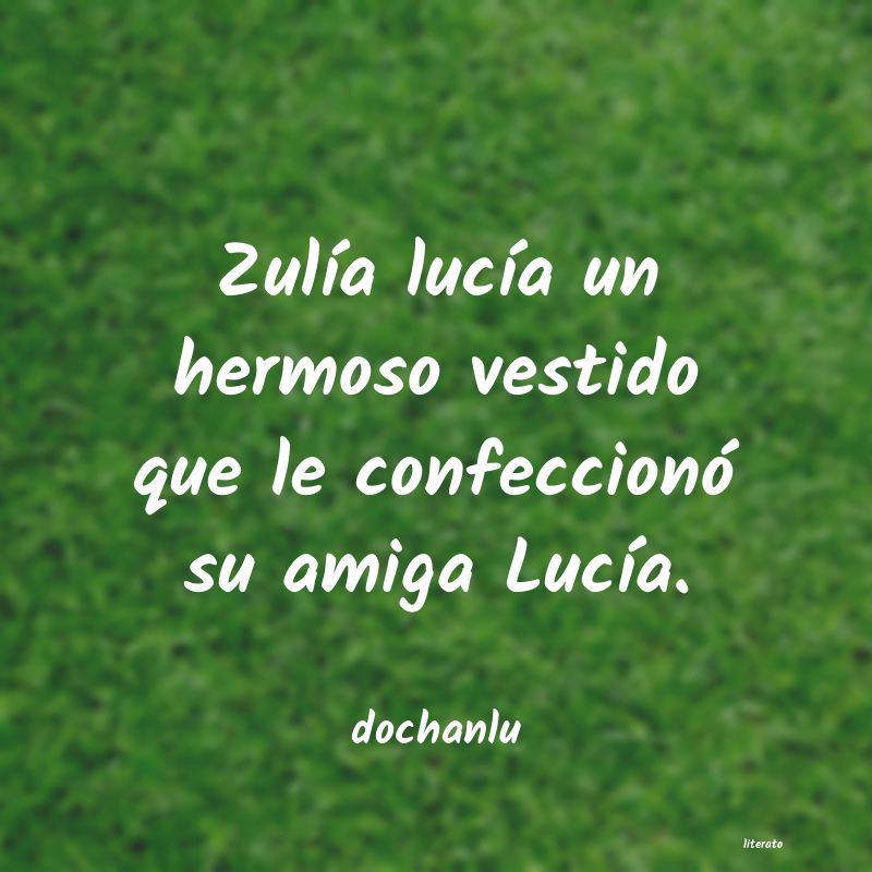 Frases de dochanlu