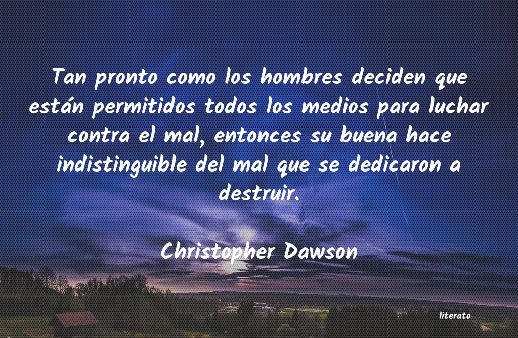 frases de Christopher Dawson