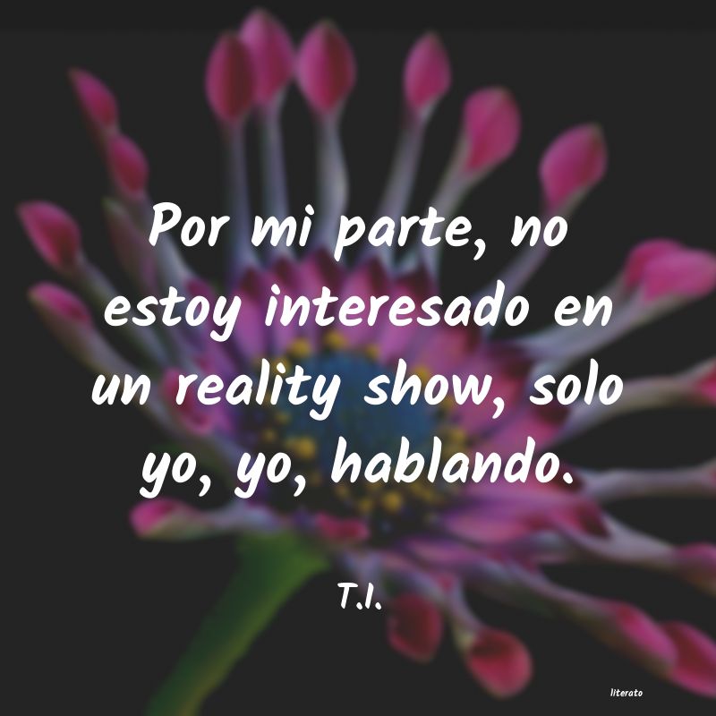 Frases de T.I.