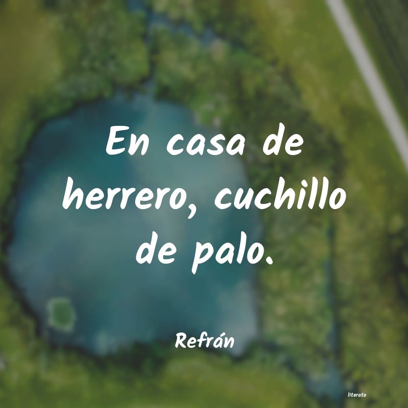 frases de Refrán
