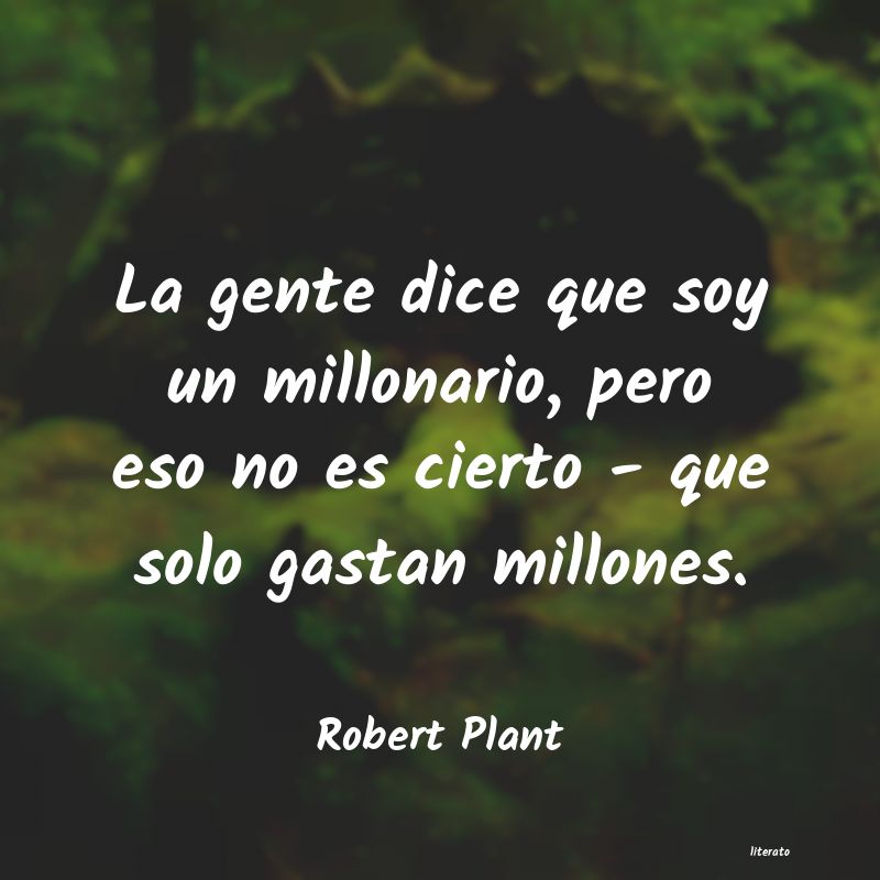 frases de Robert Plant