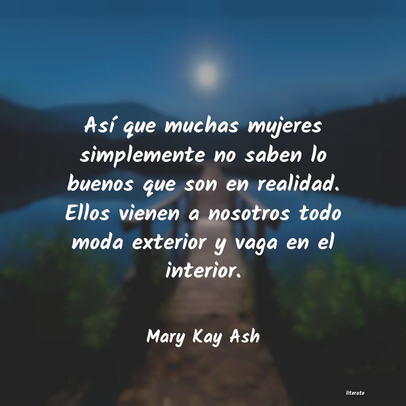 frases de Mary Kay Ash