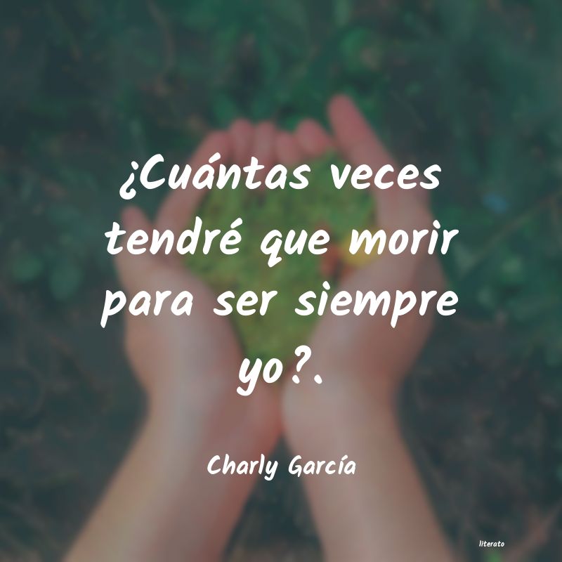 frases de Charly GarcÃa