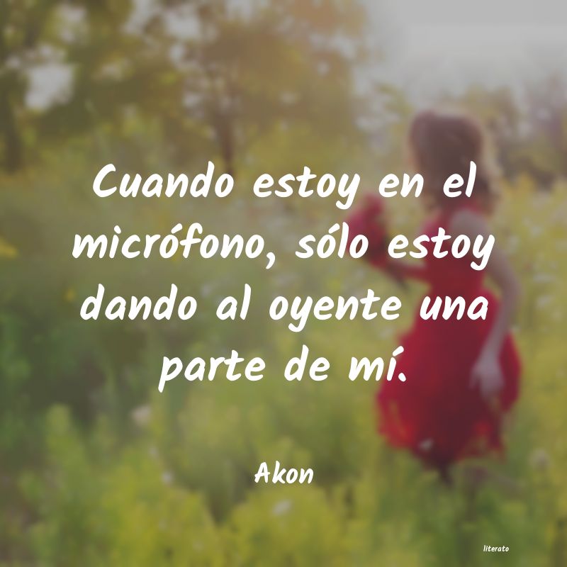 frases de Akon