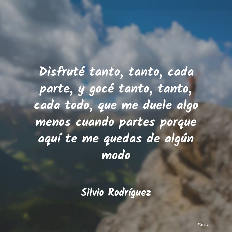 frases de silvio rodriguez de amor